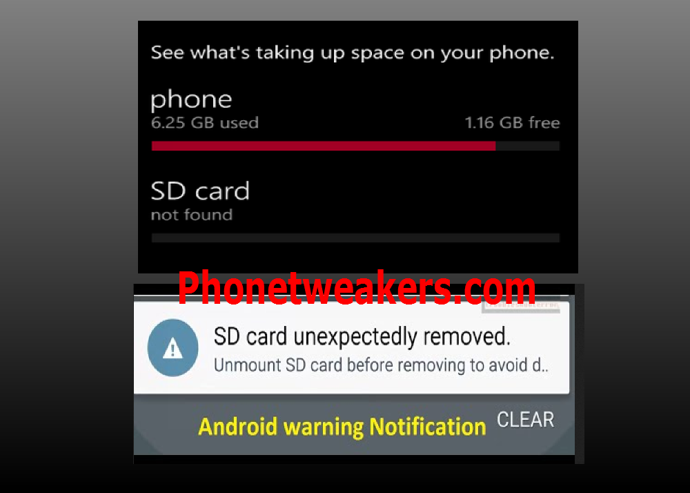 sd card not recognized